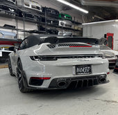 Wicked Motor Works, New Porsche 992 Turbo Carbon Fiber Rear lower Diffuser