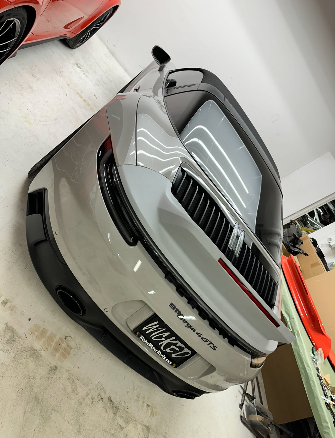 PORSCHE 992 SPORT CLASSIC DUCK TAIL SPOILER WING FOR TARGA GTS