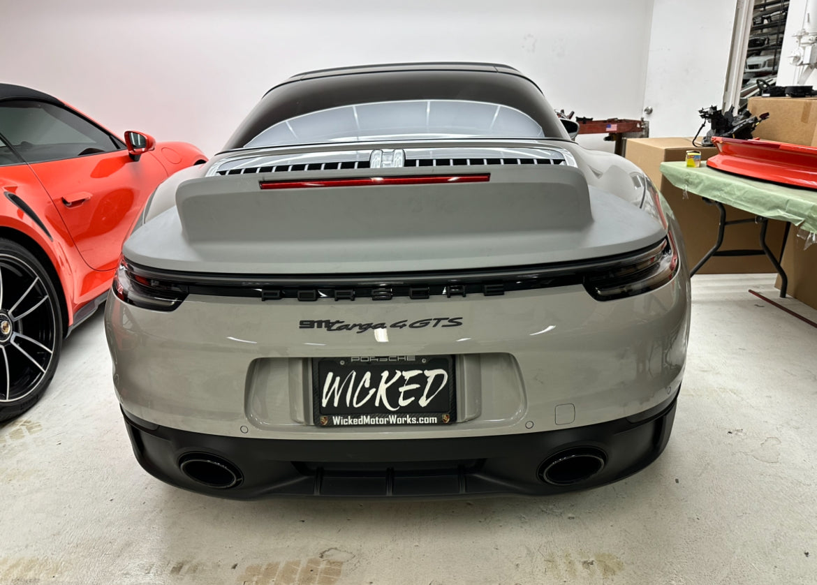 PORSCHE 992 SPORT CLASSIC DUCK TAIL SPOILER WING FOR TARGA GTS