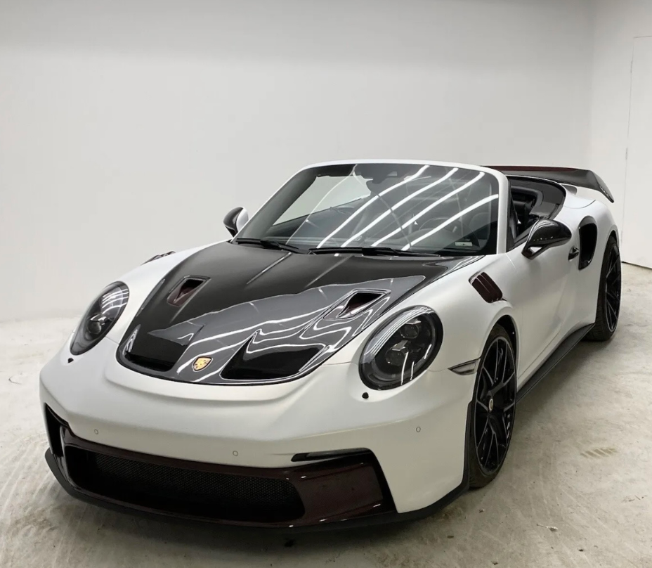 PORSCHE 992 WICKED GT3 STYLE CARBON FIBER HOOD FOR 991 APPLICATION