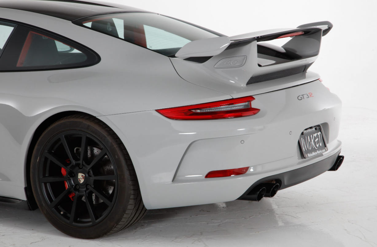 PORSCHE 991.2 GT3 REAR BUMPER FITS: 2012-2019 PORSCHE CARRERA AND TURBO CARS