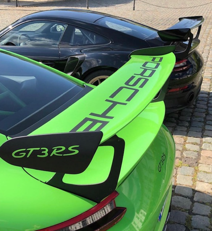 2019 PORSCHE 991.2 GT3RS TRUNK AND CARBON FIBER WING SPOILER