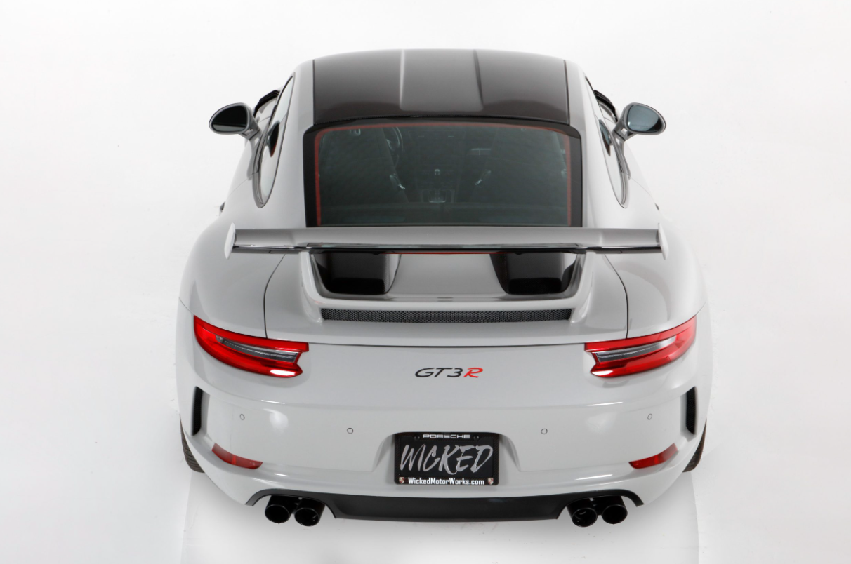 PORSCHE 991.2 GT3 CARBON FIBER EXPOSED ROOF PANEL FITS: 2012-2019 PORSCHE CARRERA AND TURBO CARS