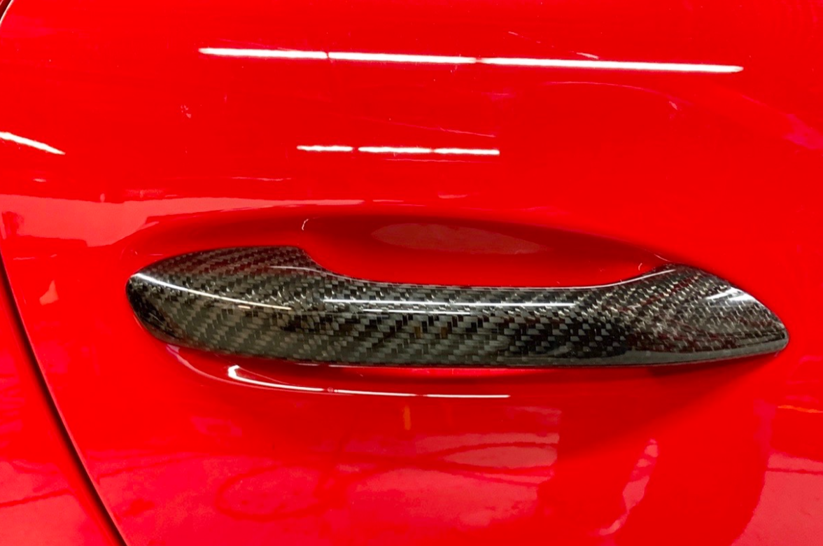 PORSCHE CARBON FIBER WICKED EXTERIOR DOOR HANDLES