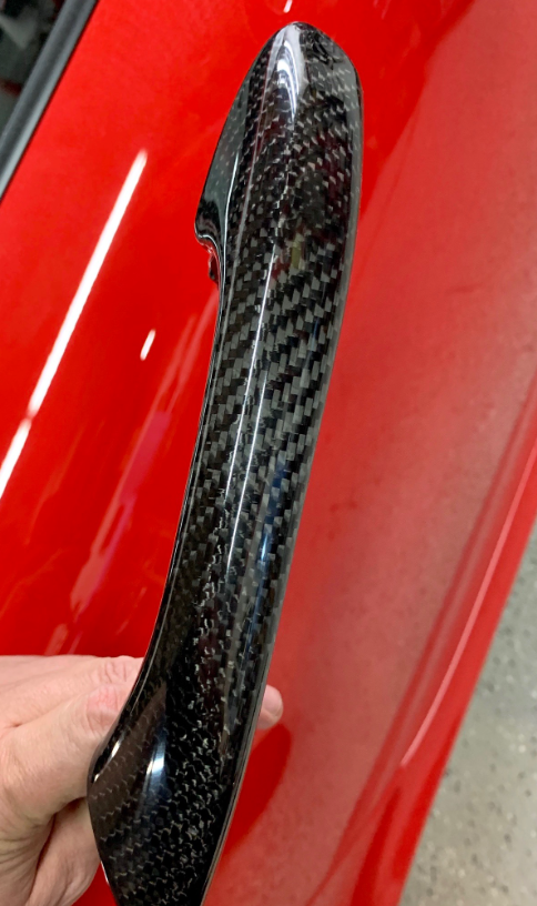 PORSCHE CARBON FIBER WICKED EXTERIOR DOOR HANDLES