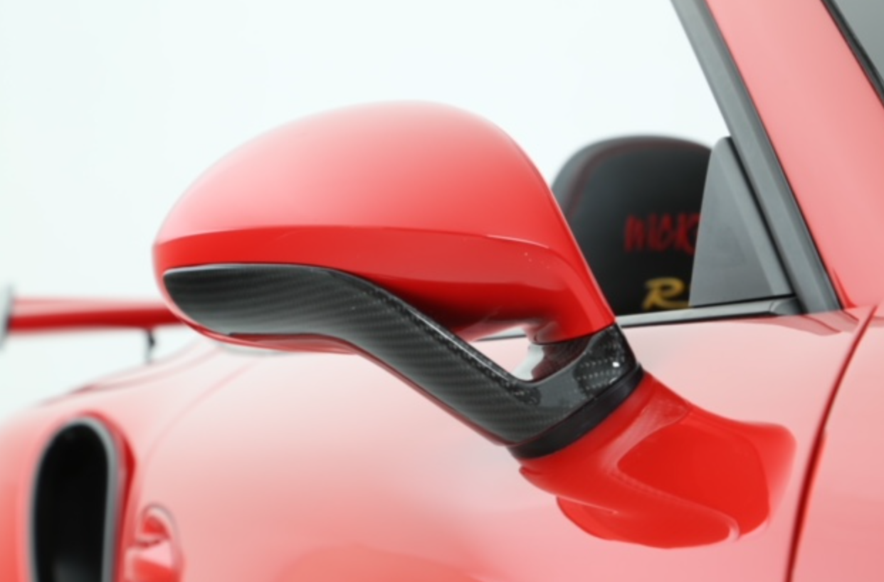 PORSCHE CARBON FIBER MIRROR STEMS