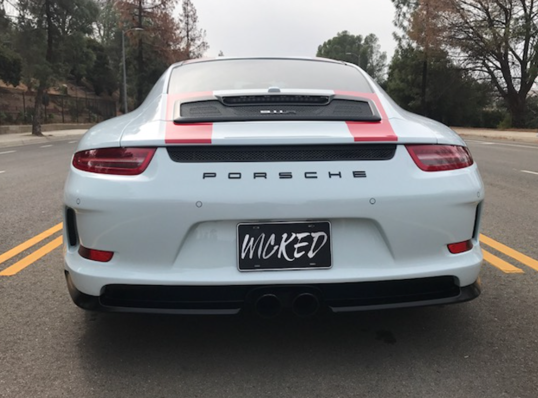 2016 PORSCHE 911R STYLE REAR BUMPER