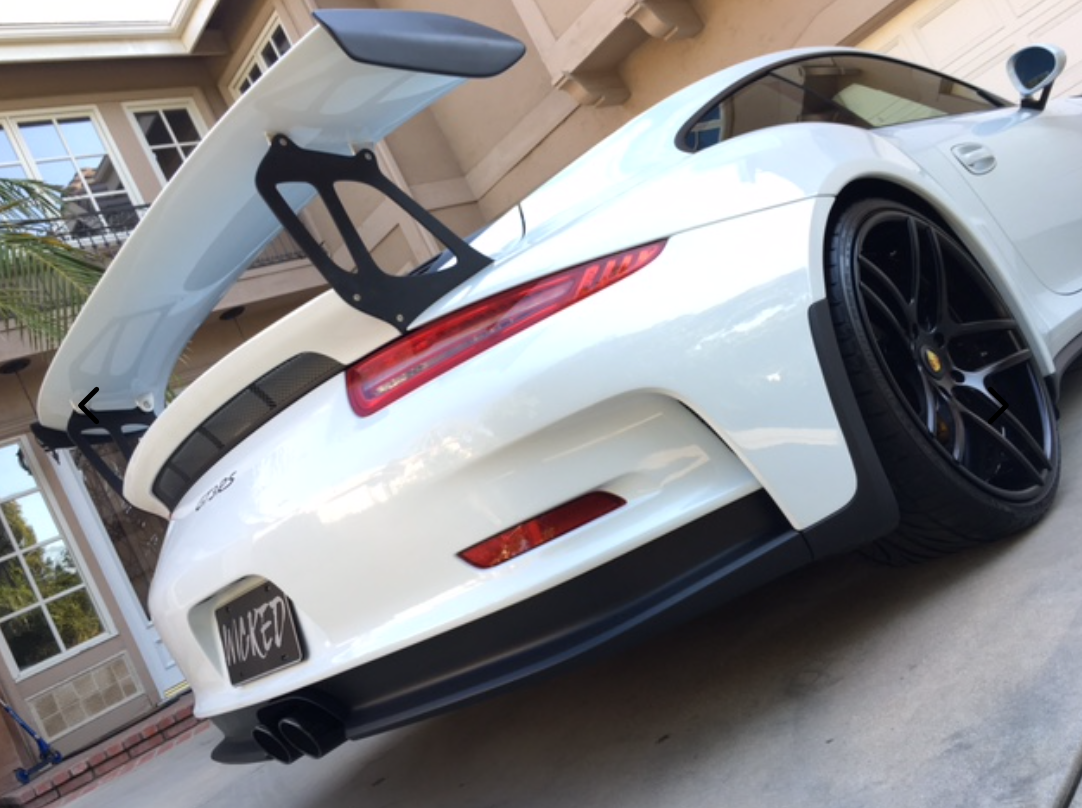 2016 PORSCHE 991 GT3RS STYLE REAR BUMPER UPGRADE FOR 991 CARRERA AND GT3