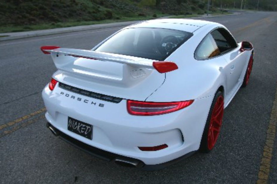 2012-2015 PORSCHE 991 GT3 REAR BUMPER UPGRADE WITH CARRERA STYLE EXHAUST