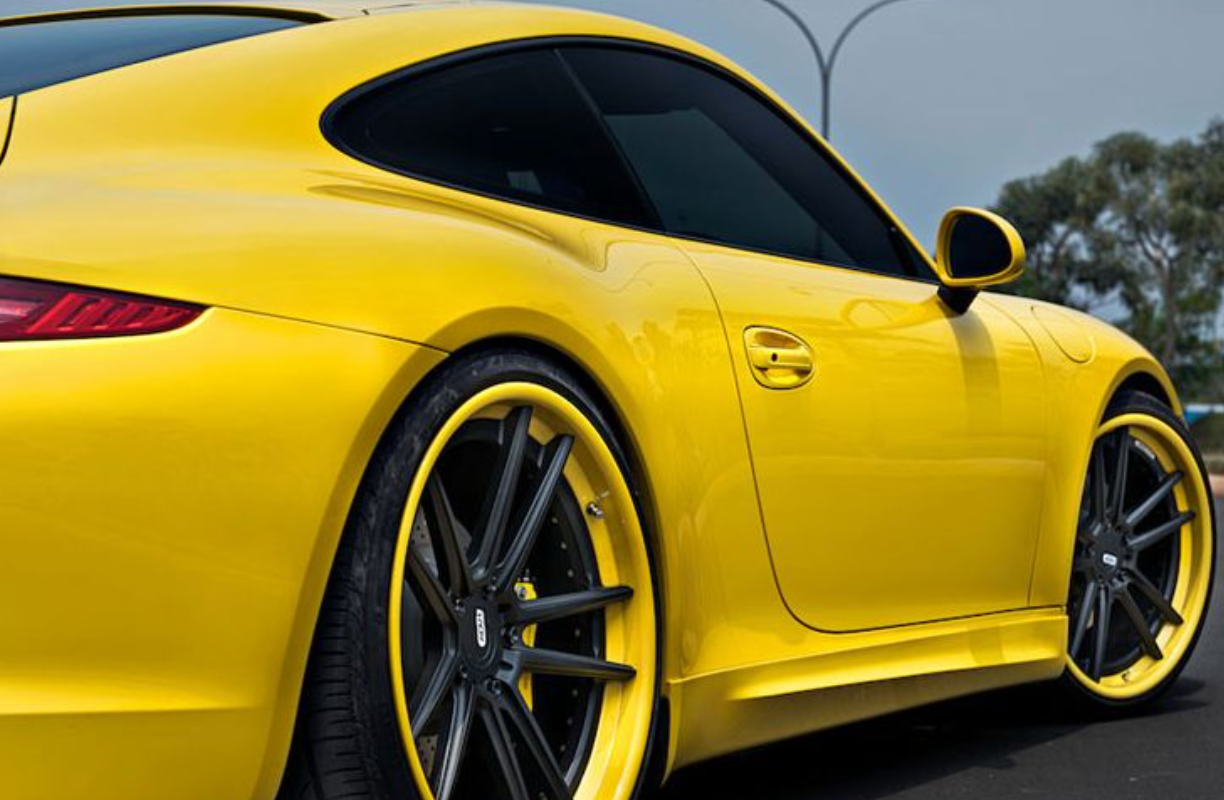 2012-2013 PORSCHE 991 CARRERA TECHART STYLE SIDE SKIRT ROCKER PANELS