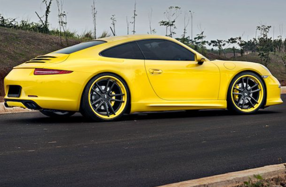 2012-2013 PORSCHE 991 CARRERA TECHART STYLE SIDE SKIRT ROCKER PANELS