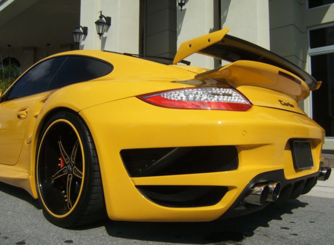 PORSCHE GT STREET REAR BUMPER FOR 997.2 TURBO AND CARRERA