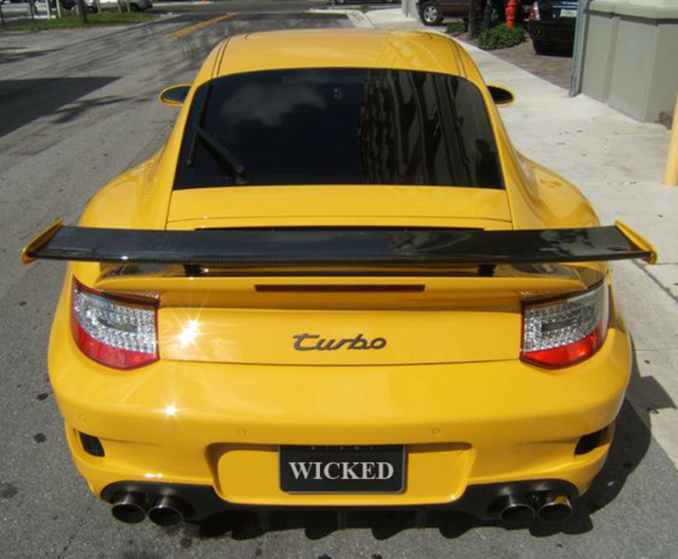 PORSCHE GT STREET REAR BUMPER FOR 997.2 TURBO AND CARRERA