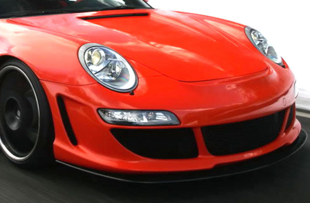 PORSCHE 997 GEM-650 GTR AVA FRONT BUMPER UPGRADE FOR 997 TURBO AND CARRERA