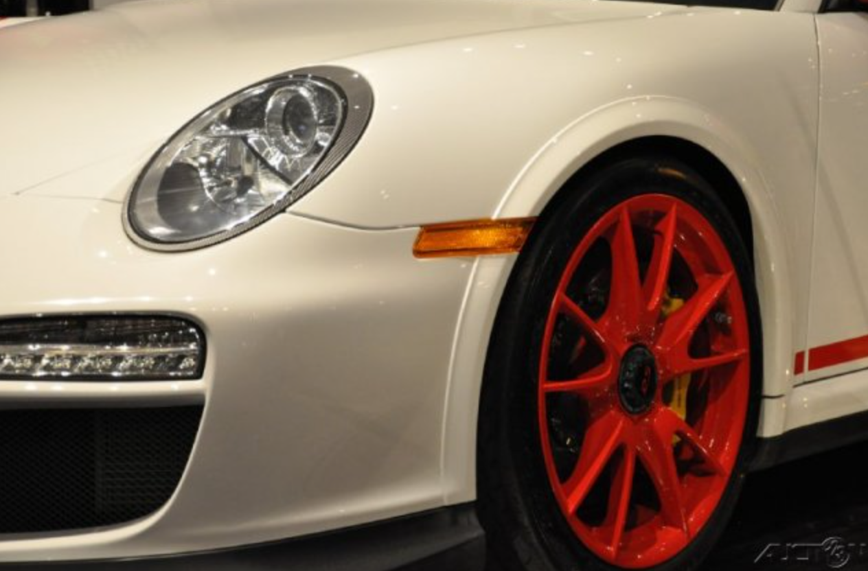 2011 PORSCHE 997 GT3 RS FRONT BUMPER AND FENDER FLARES