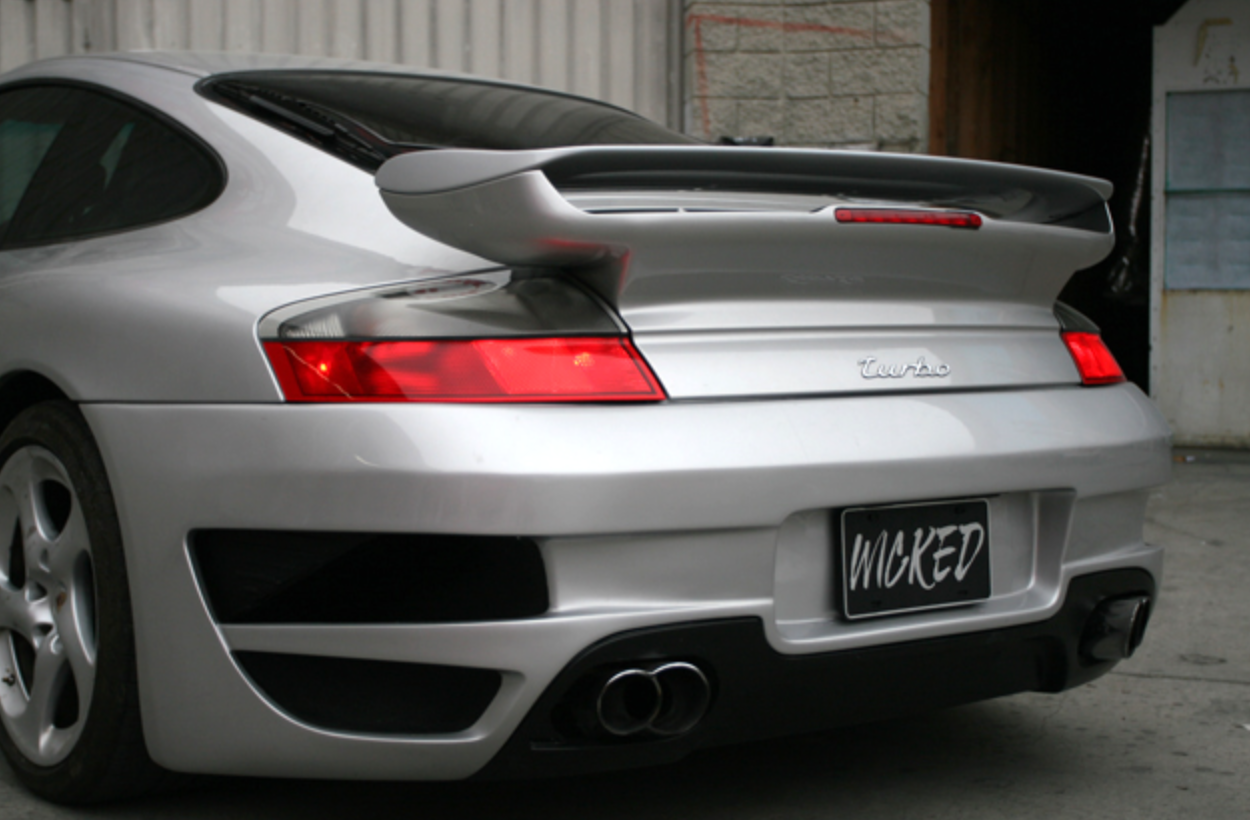 PORSCHE GT STREET REAR BUMPER FOR 996 CARRERA AND TURBO