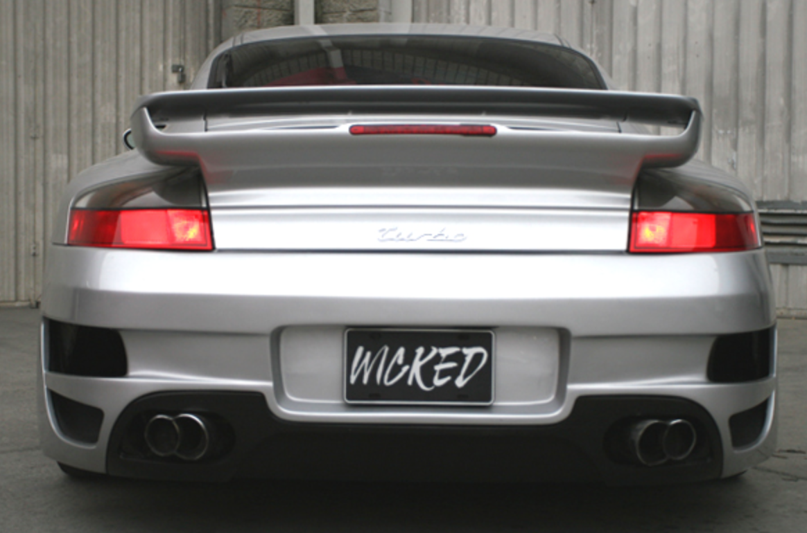 PORSCHE GT STREET REAR BUMPER FOR 996 CARRERA AND TURBO