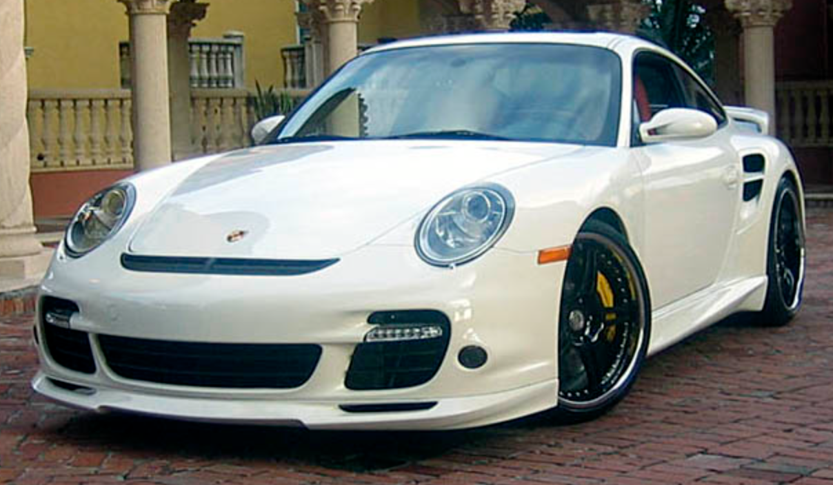 Porsche 997 Turbo TA Style front chin Spoiler