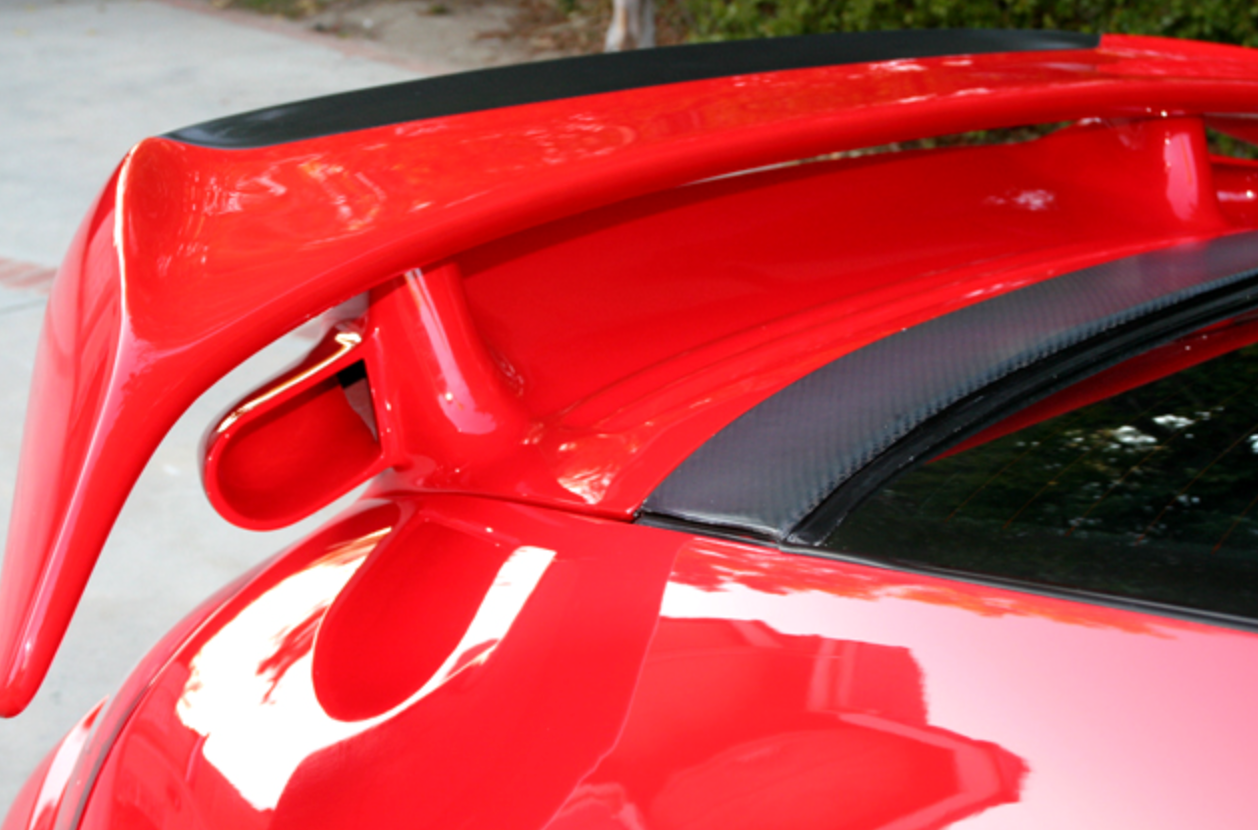 Porsche 997.2 GT2 RS Style Rear Lower Window Carbon Fiber Trim Panel