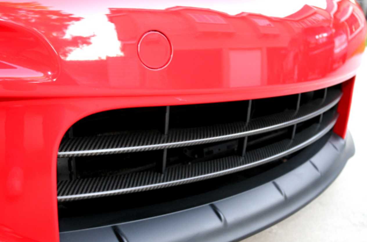 Porsche 997.2 GT2 RS Style Front Bumper Carbon Fiber Grills