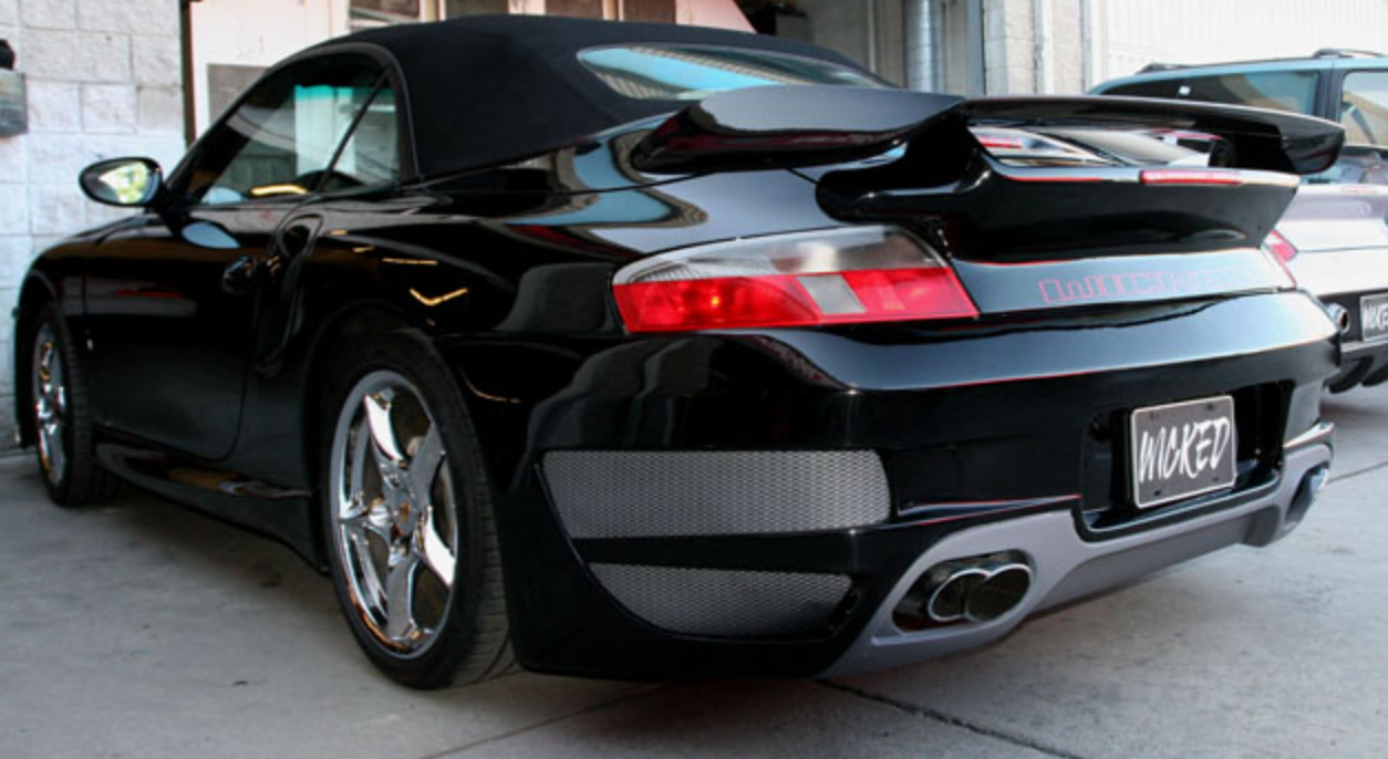 Porsche GT Street Rear Bumper for Early 996 Carrera and Targa (1999-2004)