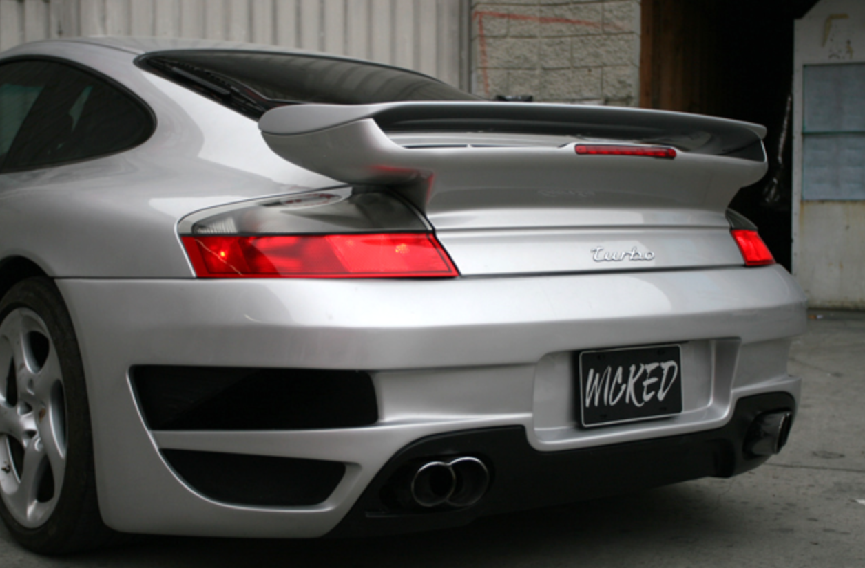 Porsche GT Street Rear Bumper for 996 Carrera and Turbo