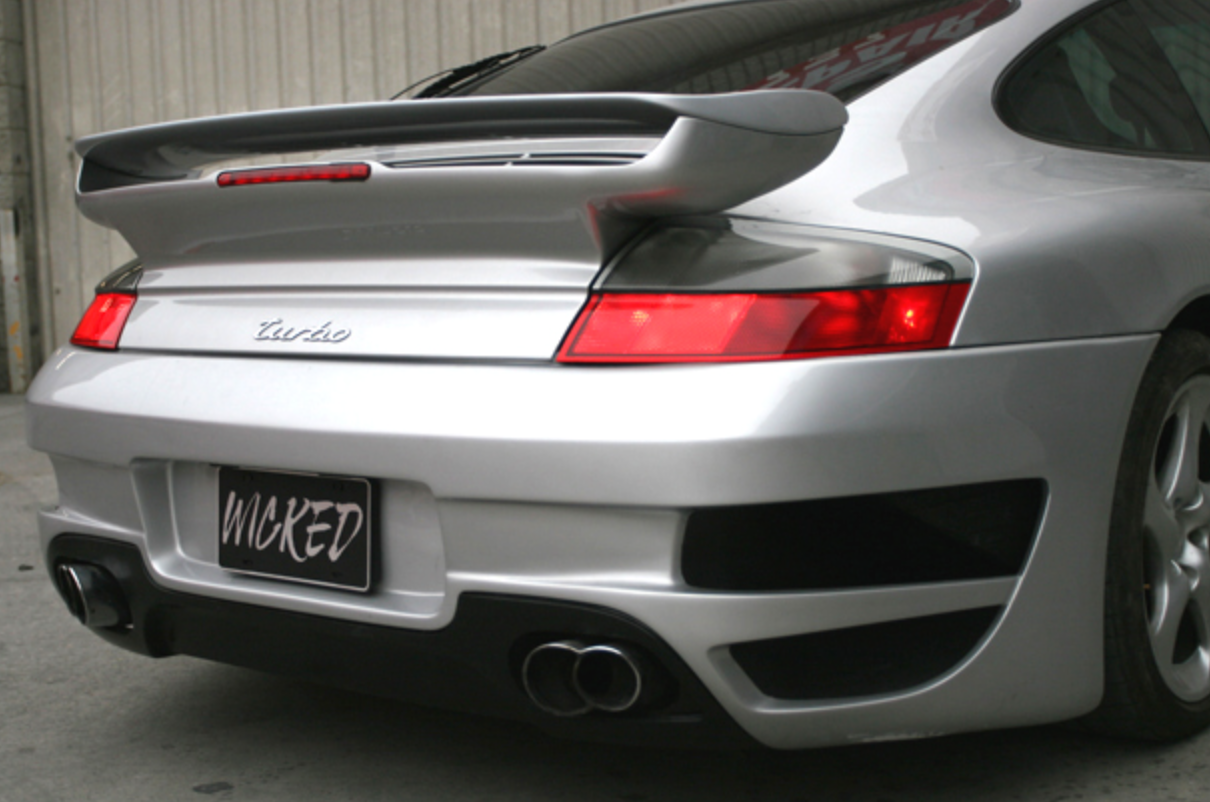 Porsche GT Street Rear Bumper for 996 Carrera and Turbo