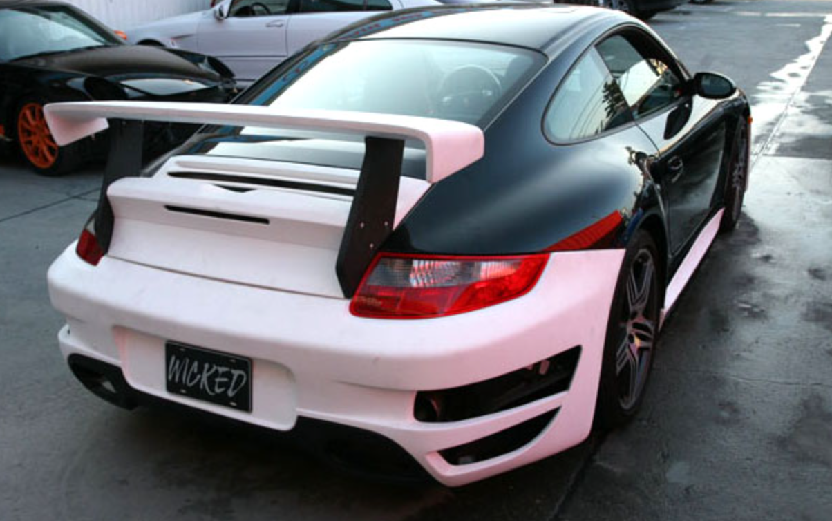 Porsche Tech Art GT Street Style Rear Trunk and Wing for 997 Turbo and Carrera