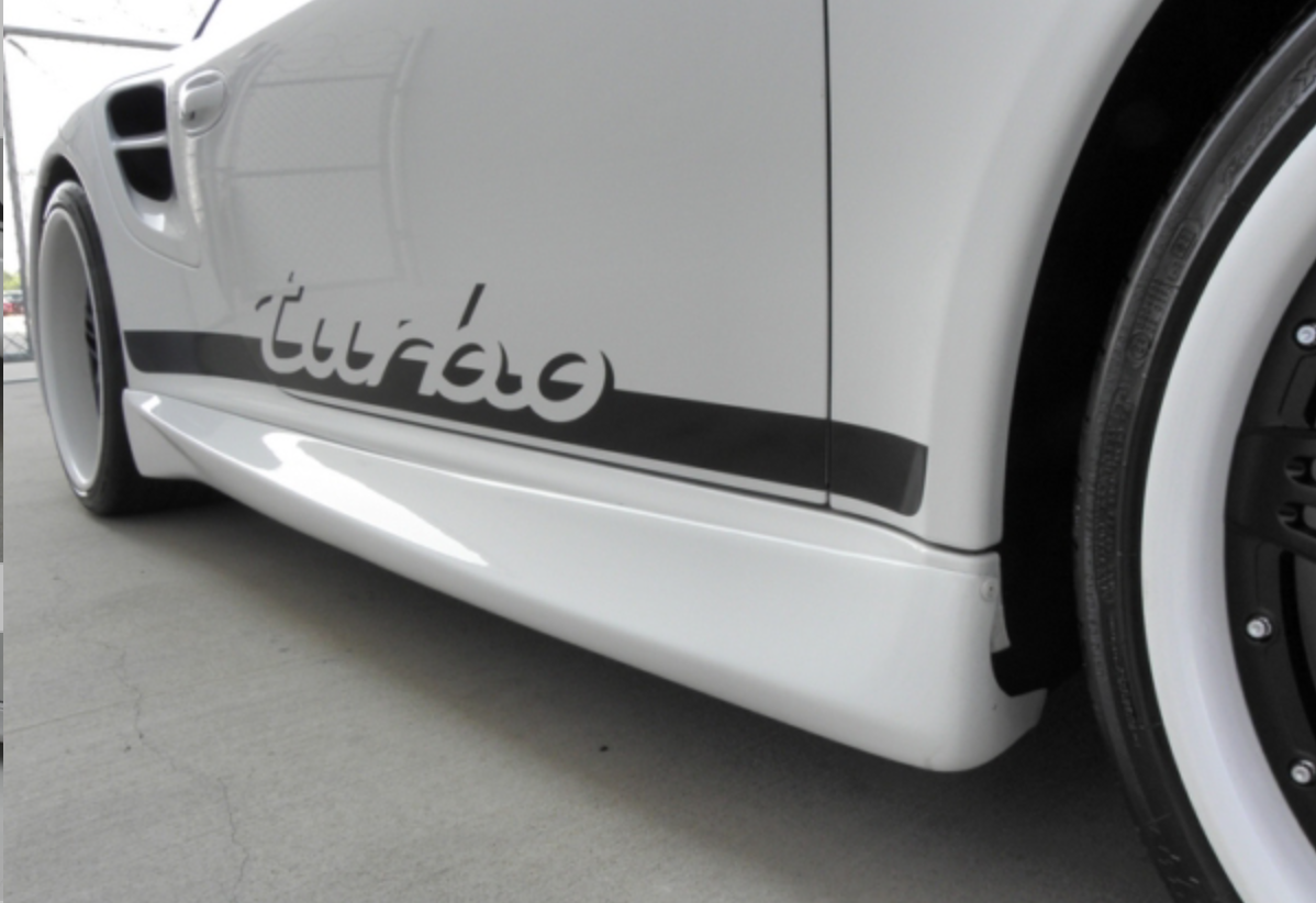 Porsche 997 Tech Art Style Rocker Panels for 997 Turbo and C4S