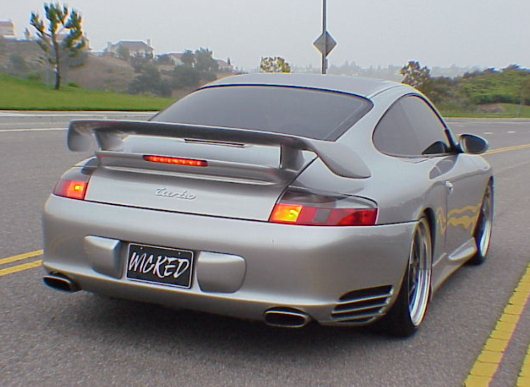 Porsche GT2 Wing for Late and Early 996 Carrera