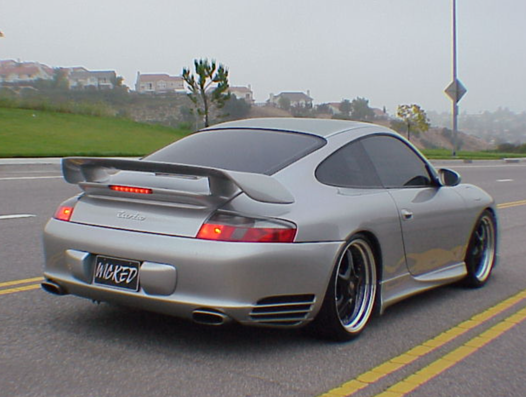 Porsche GT2 Wing for Late and Early 996 Carrera