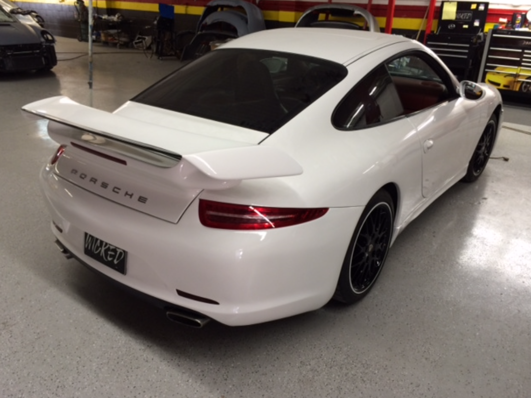 Porsche 996 to 991 Rear Update Conversion kit with New 991 LED Taillights