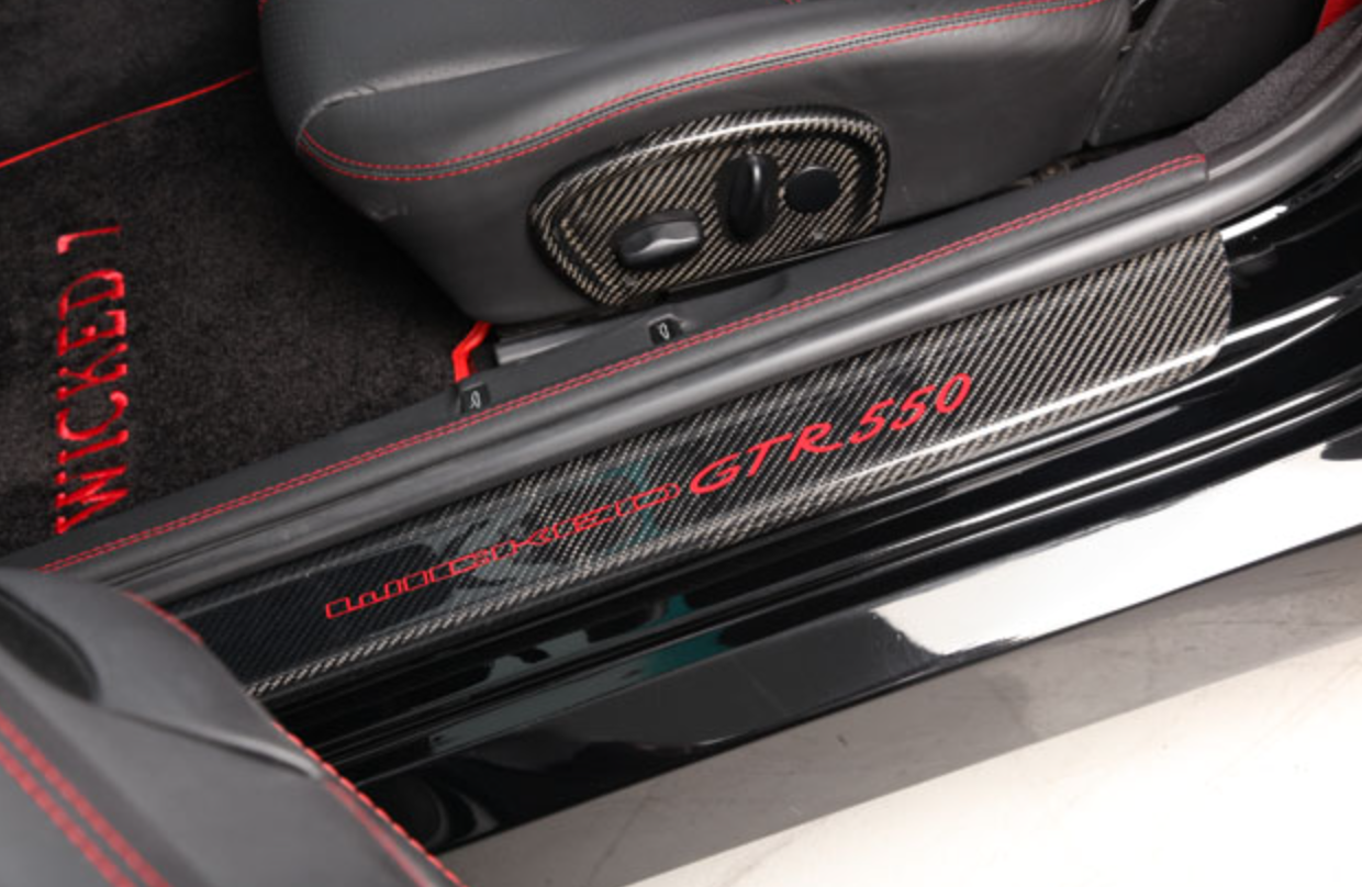 Carbon Fiber Door Sills for Porsche 996 Carrera and Turbo