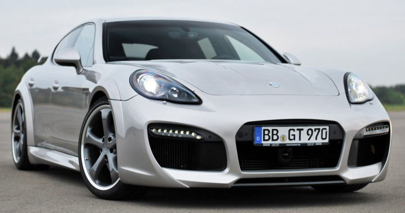 Porsche Panamera TechArt Grand GT Style Front Bumper Look