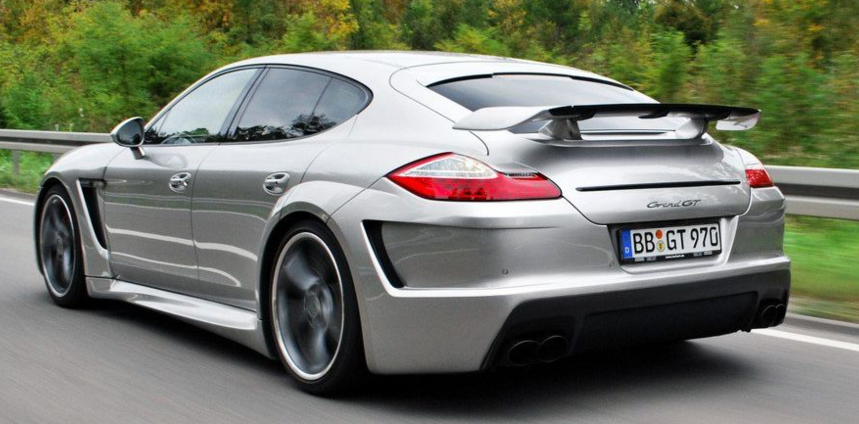 Porsche Panamera TechArt Grand GT Style Rear Bumper Upgrade