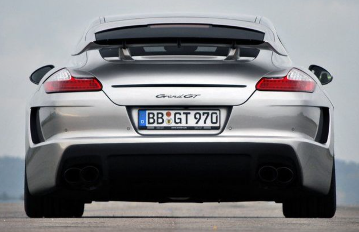 Porsche Panamera TechArt Grand GT Style Rear Bumper Upgrade