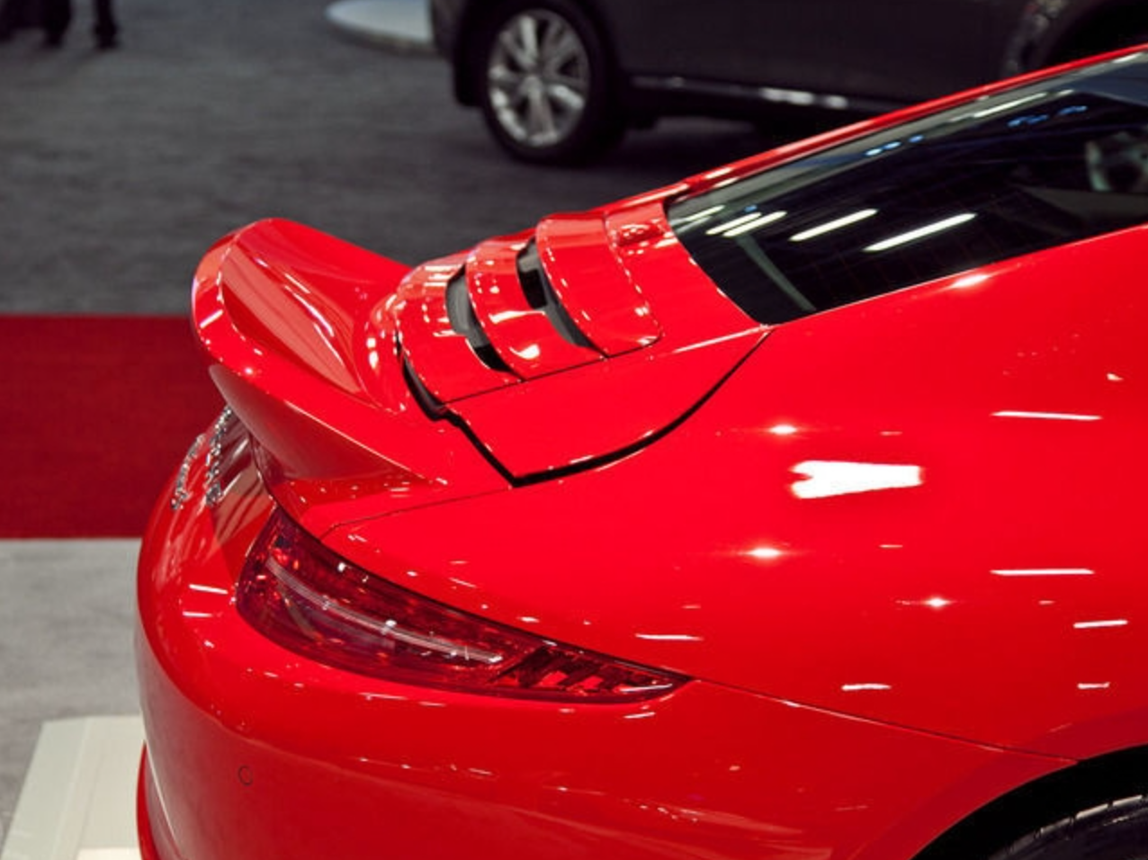 2012-2013 Porsche 991 Carrera Sport Design Duck Tail Wing Spoiler