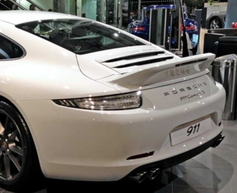 2012-2013 Porsche 991 Carrera Sport Design Duck Tail Wing Spoiler