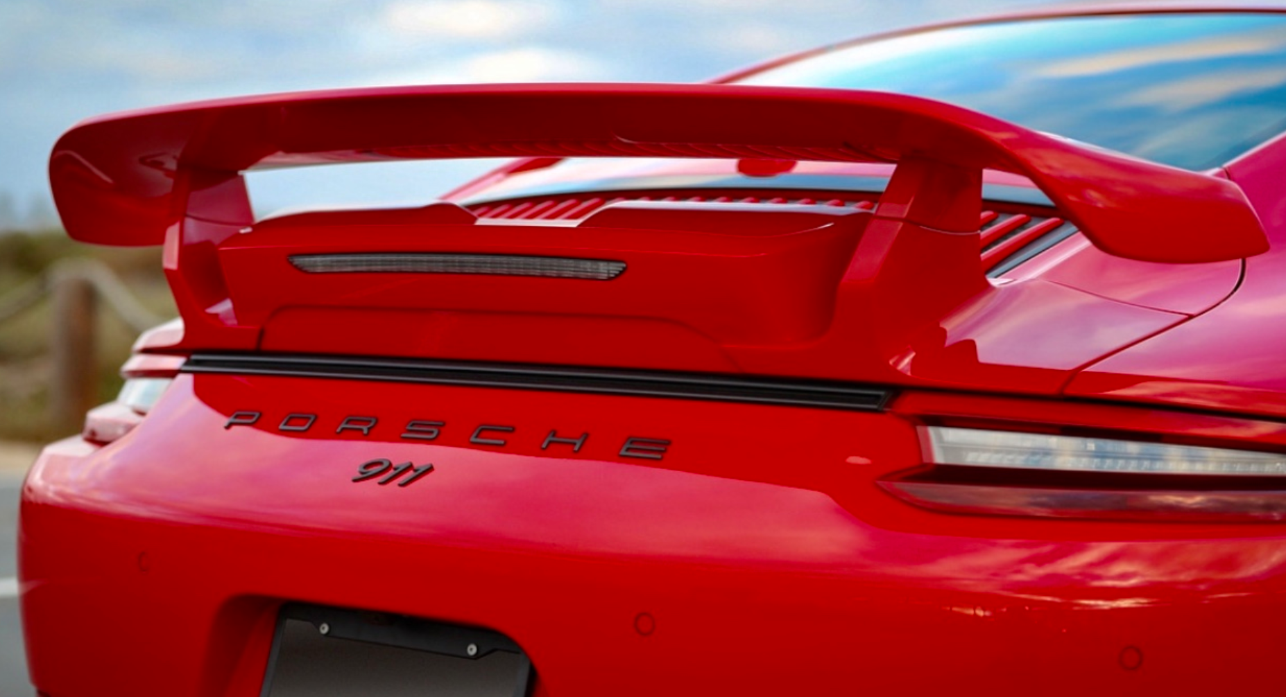 PORSCHE 991.2 CARRERA TECHART STYLE WING SPOILER