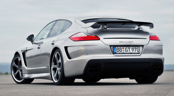 Porsche Panamera TechArt Grand GT Style Spoiler Wing with Carbon