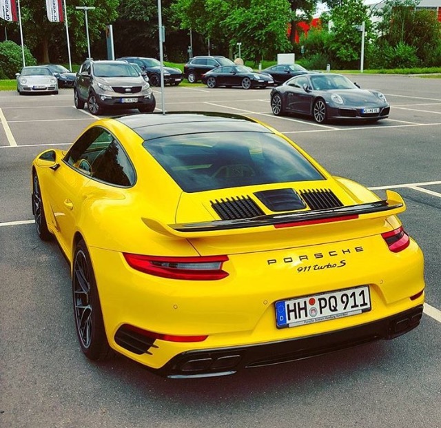Porsche 991.1 to 991.2 Turbo and S Rear Bumper and Taillight Update Kit ...